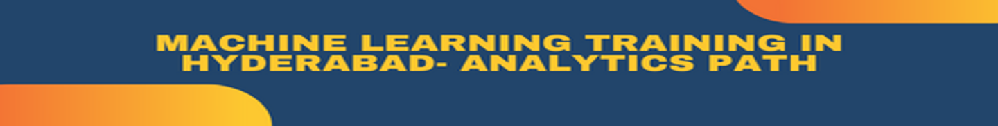Machine learning training in Hyderabad- Analytics path